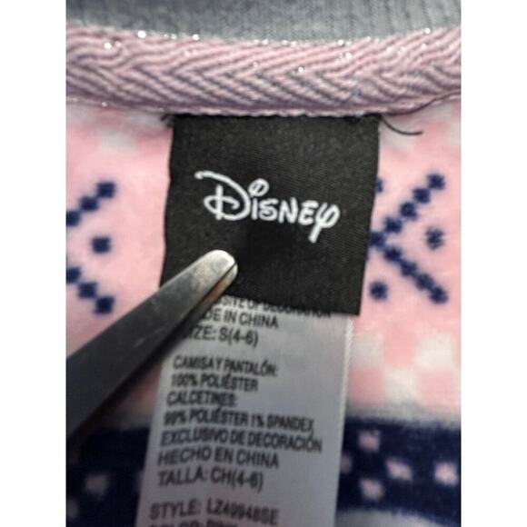 Disney Womens Pink Eeyore Long Sleeve Sleep Shirt Size S 4-6 - Picture 3 of 7